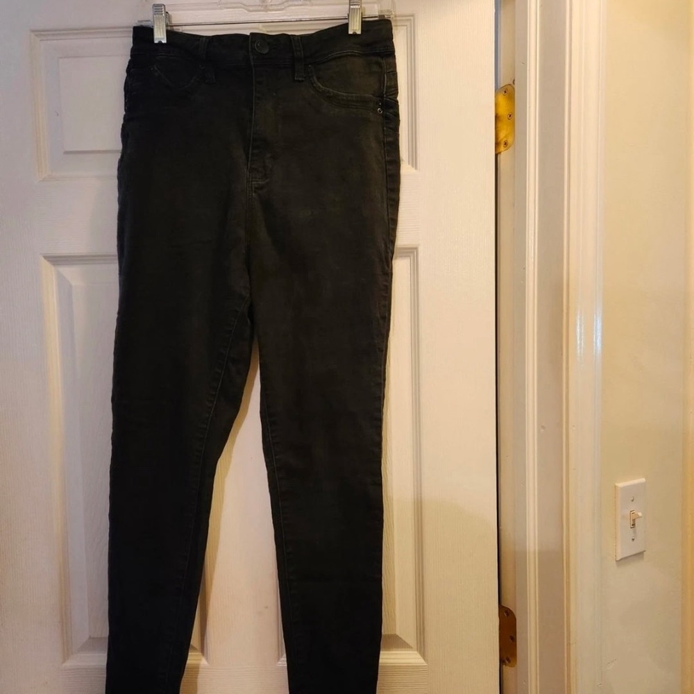 Fashion Nova Black Skinny Jeans High Rise Juniors size 11